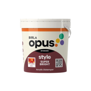 Birla Opus interior Economy Style Super Bright Distemper White (9900) 10 Kg